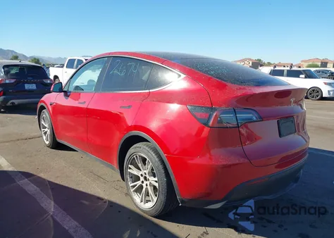 2023 Tesla Model Y из США, поврежденный, VIN 7SAYGDEEXPA031553